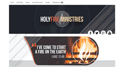 Desktop Screenshot of holy-fire.org